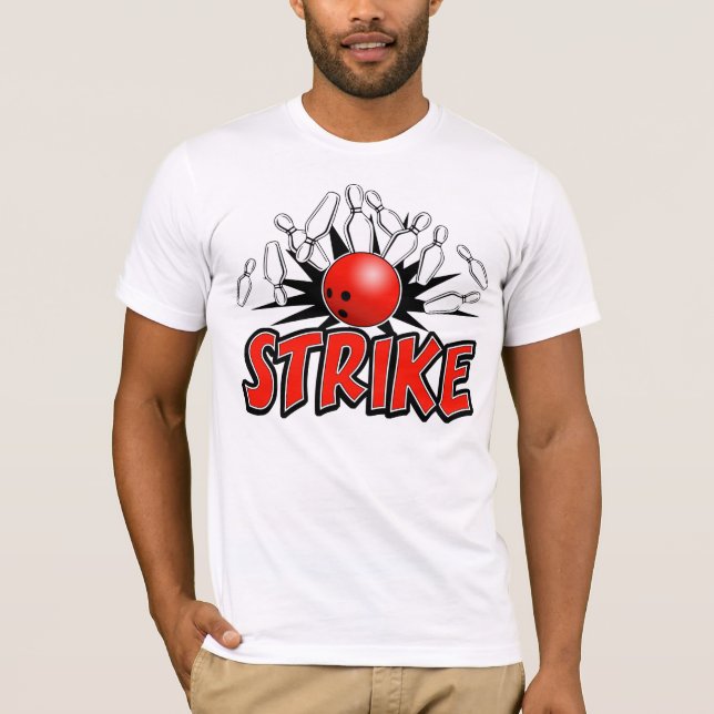 T-shirt da boliche (Frente)