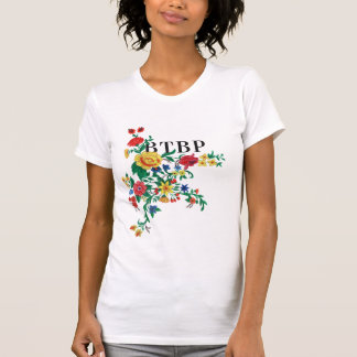 T-shirt da bomba da flor de BTBP