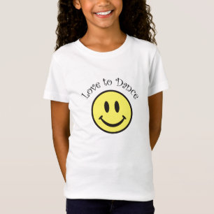 T-shirt da boneca da cara da dança