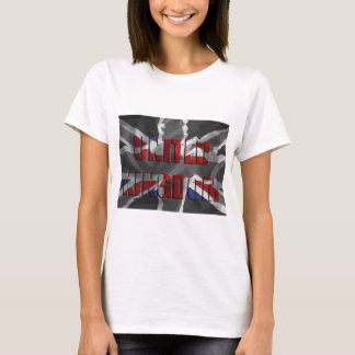 T-shirt da boneca das senhoras de Union Jack