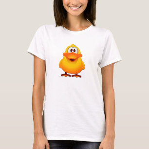 T-shirt da boneca das senhoras do pato (cabido)