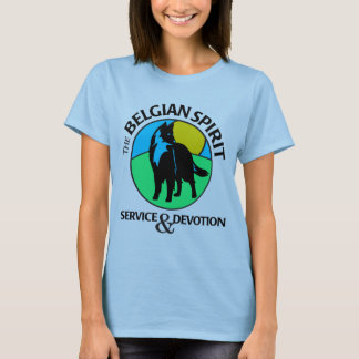 T-shirt da boneca das senhoras no azul