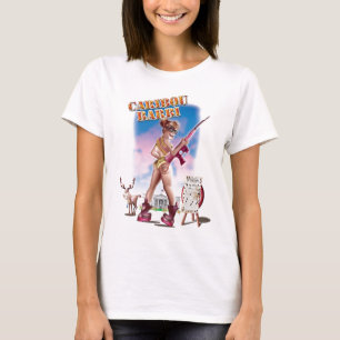 T-shirt da boneca de Barbi do caribu