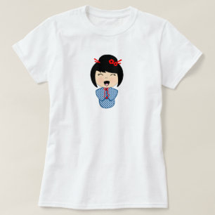 T-Shirt da Boneca Kokeshi