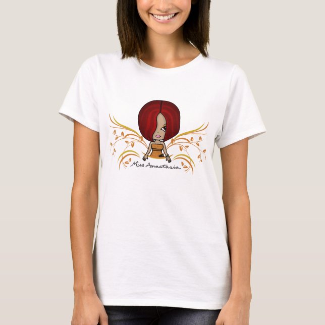 T-shirt Da "boneca senhorita Anastasia" (Frente)