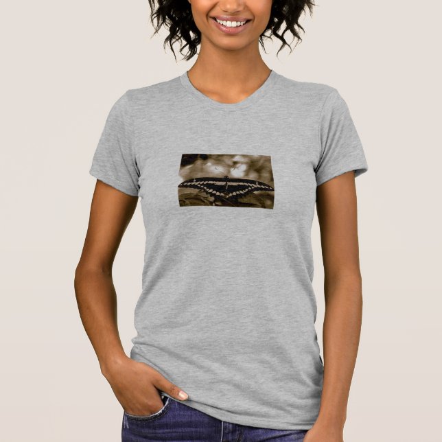 T-shirt da borboleta (Frente)