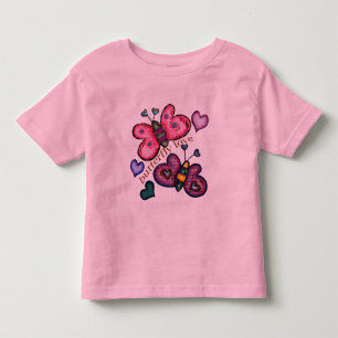 T-shirt da borboleta e presentes da borboleta