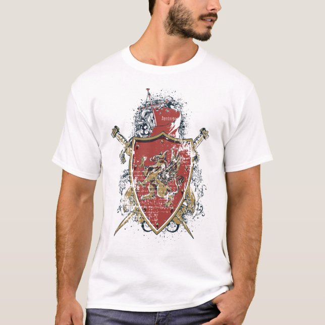 T-shirt da brasão (Frente)