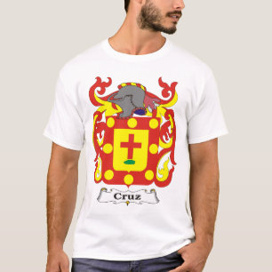 T-shirt da brasão da família de Cruz