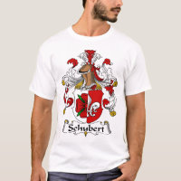 T-shirt da brasão da família de Schubert