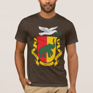 T-shirt da brasão da Guiné 1958) (