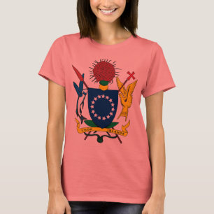 T-shirt da brasão das Ilhas Cook