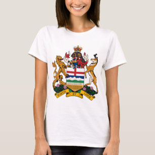 T-shirt da brasão de Alberta