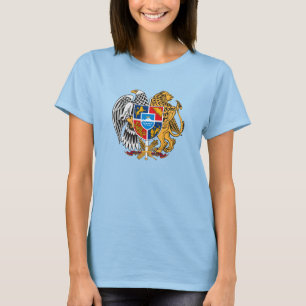 T-shirt da brasão de Arménia