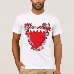 T-shirt da brasão de Barém