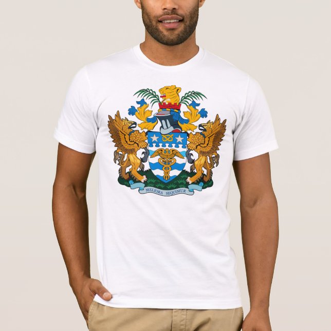 T-shirt da brasão de Brisbane (Frente)