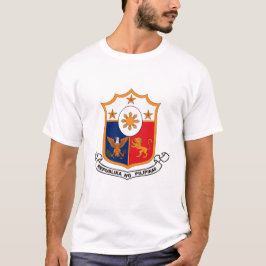 T-shirt da brasão de Filipinas