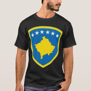 T-shirt da brasão de Kosovo