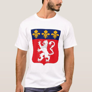 T-shirt da brasão de Lyonnais