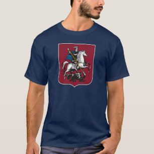 T-shirt da brasão de Moscovo