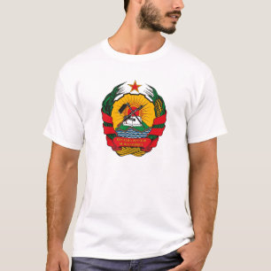 T-shirt da brasão de Mozambique