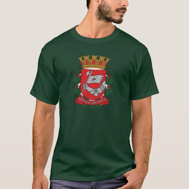 T-shirt da brasão de Sao Paulo (Frente)