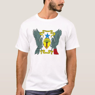 T-shirt da brasão de São Tomé Principe