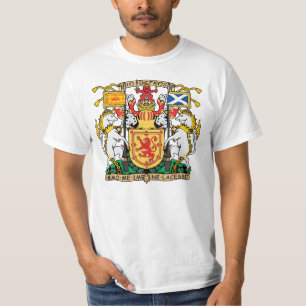 T-shirt da brasão de Scotland