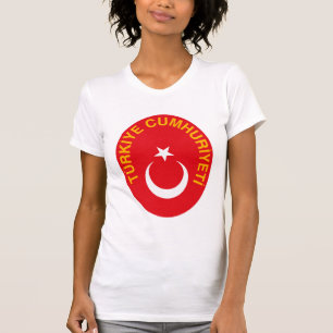 T-shirt da brasão de Turquia