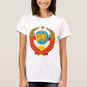 T-shirt da brasão de URSS