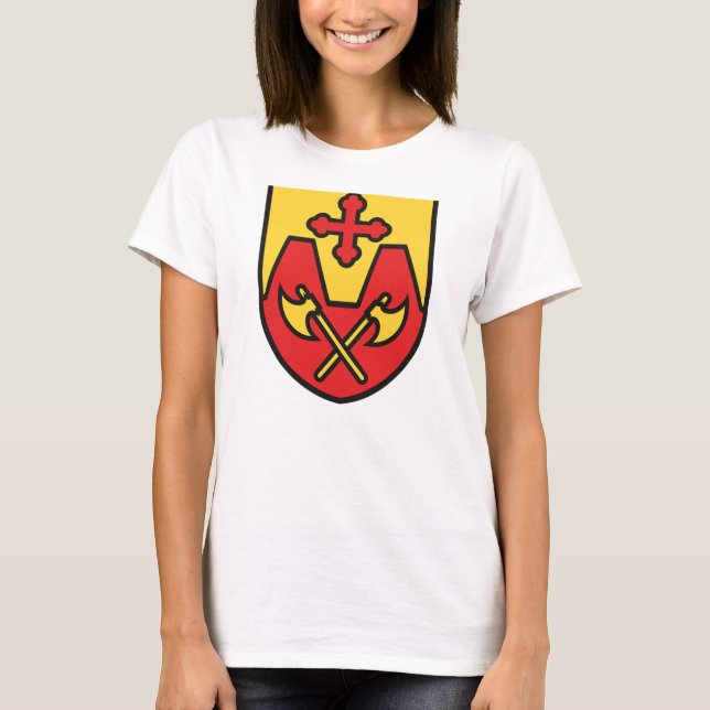 T-shirt da brasão de Vejle (Frente)