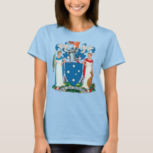 T-shirt da brasão de Victoria