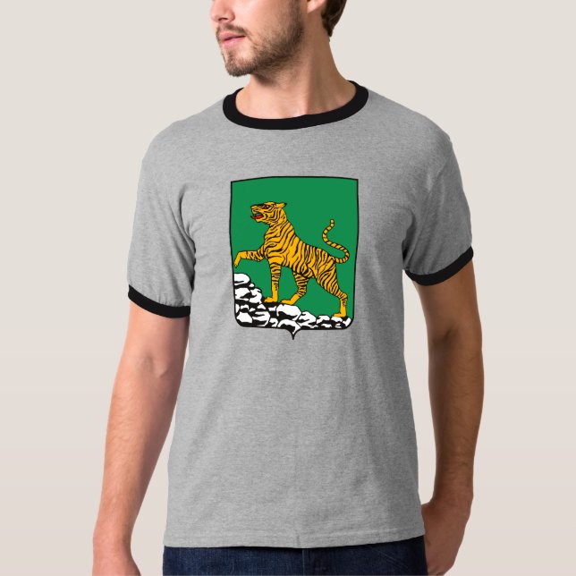 T-shirt da brasão de Vladivostok (Frente)