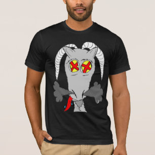 T-shirt da cabra da morte