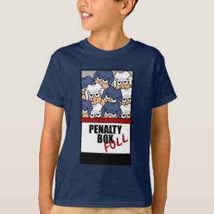T-shirt da caixa de pena