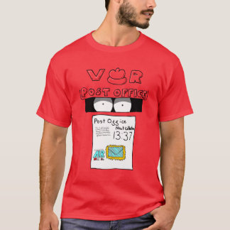 T-shirt da caixa do cargo