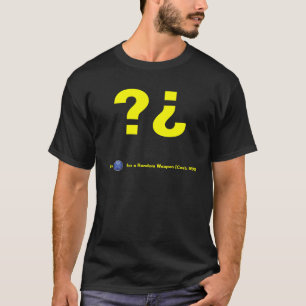 T-shirt da caixa do mistério do zombi