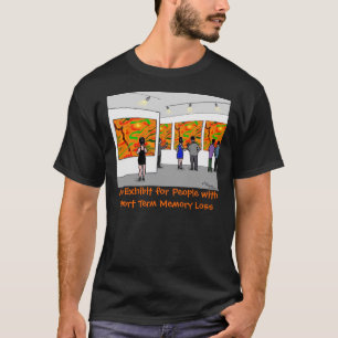 T-shirt Da "camisa verde da exibição arte" de Weenii
