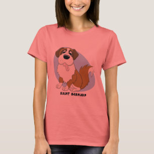 T-shirt da campainha das senhoras de St Bernard