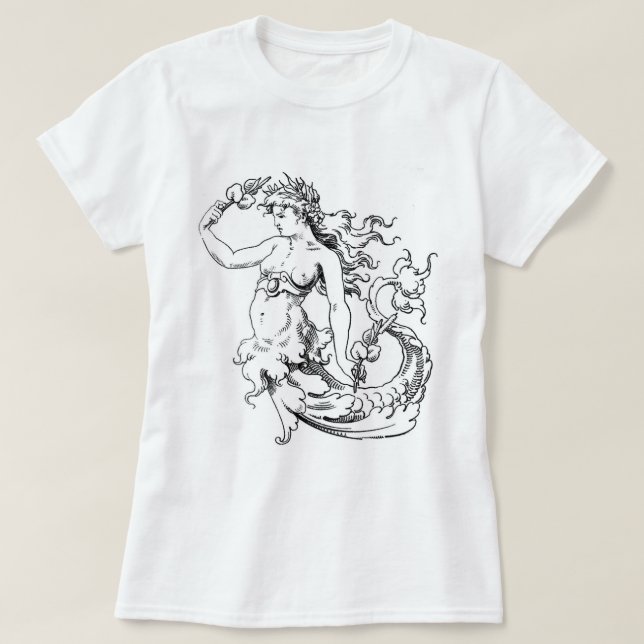 T-shirt da campainha de Bella da SEREIA (Frente do Design)