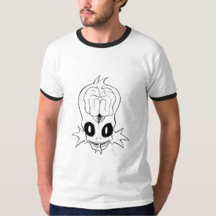T-shirt da campainha do cérebro do lagarto