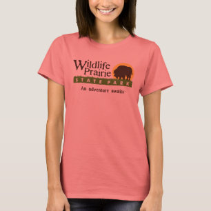 T-shirt da campainha do fio de mescla das senhoras