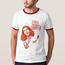 T-shirt da campainha dos homens de Franken Jack in