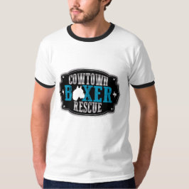 T-shirt da campainha dos homens do salvamento do