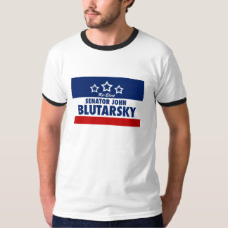 t-shirt da campanha do senador John Blutarsky do