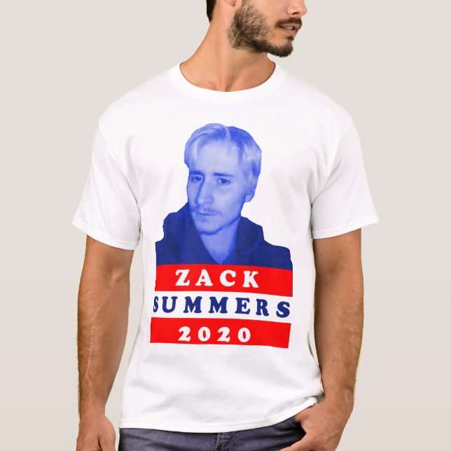 T-shirt da campanha dos verões 2020 de Zack (Frente)
