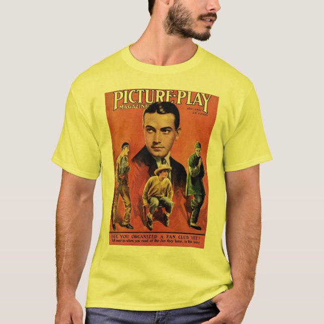 T-shirt da capa de revista de Richard Barthelmess (Frente)