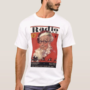 T-shirt da capa de revista do papai noel de Ed