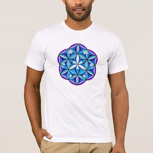 T-shirt da Capa do Short da flor da trindade (Frente)