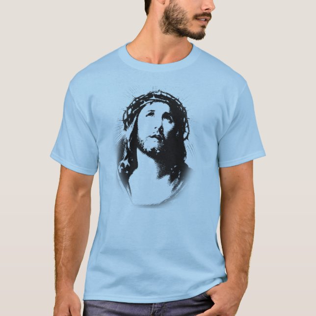 T-shirt da cara do Jesus Cristo (Frente)